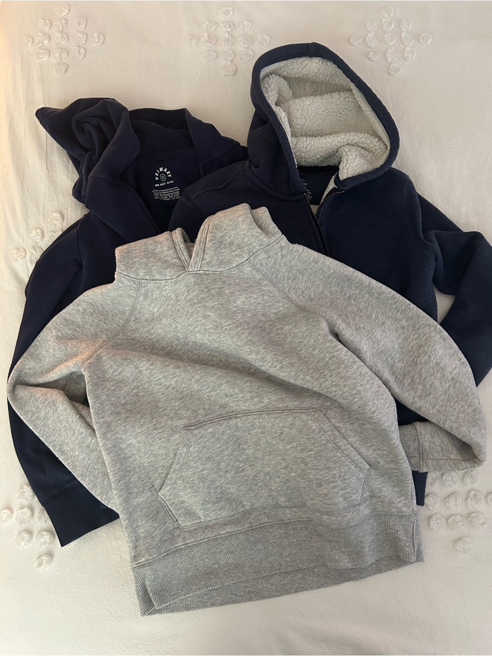 Lot of Primary hoodies